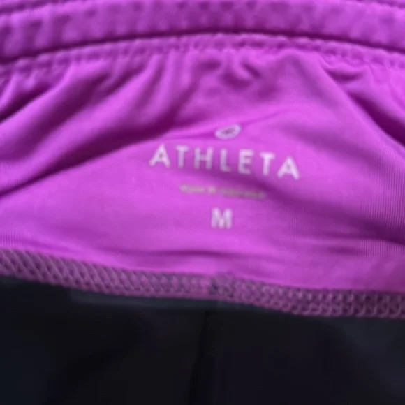 Athleta 2 in 1 Running Shorts M - Picture 4 of 5